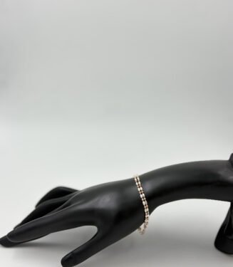 Rose Gold Oval Link Bracelet