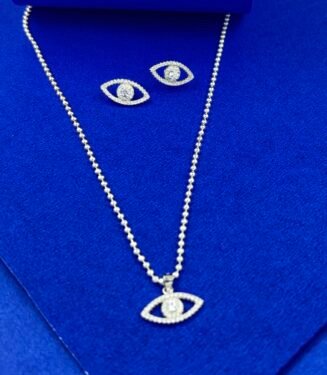 Evil Eye Pendant Set | 925 Silver