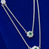 green necklace closeup shot