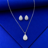silver necklace
